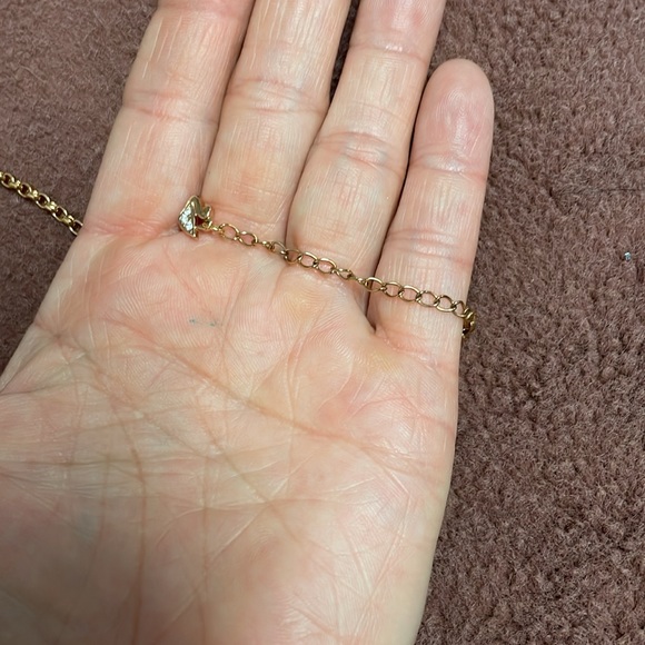 Swarovski rose gold diamond pendant necklace - Picture 10 of 10